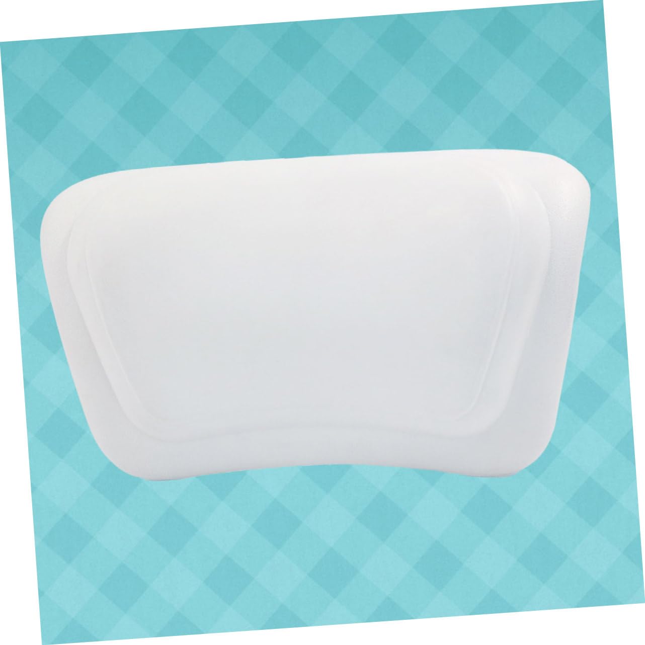 Cuscino per Bagno in PU con Ventose Ultra Resistenti Morbido e Adatto Tutte Dimensioni Vasche e Spa per Adulti e e
