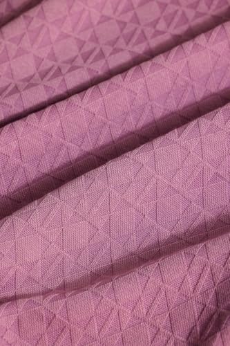 Image of SNITCH Mauve Textured Polo T-Shirts
