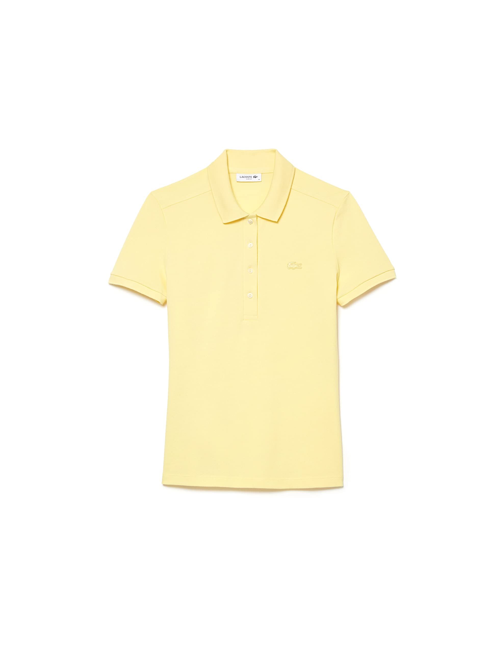 Lacoste L.12.d Short Sleeve Slim Fit Polo L.12.d Polo Slim Fit a Maniche Corte Donna (Pacco da 1)
