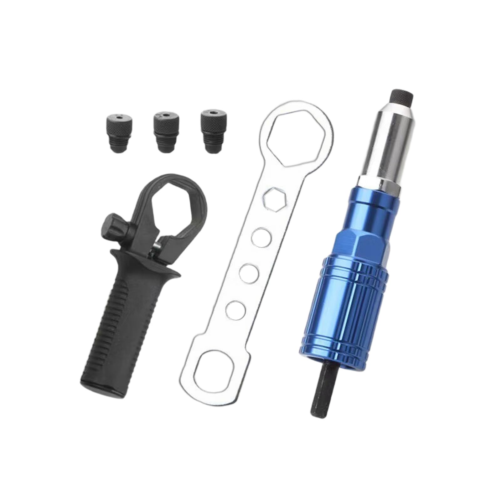 Electric Rivet Tool Adapter Set Converts Drills Into Powerful Rivet Tool For Quick Installation On Various Materials Powerful Output Rivets