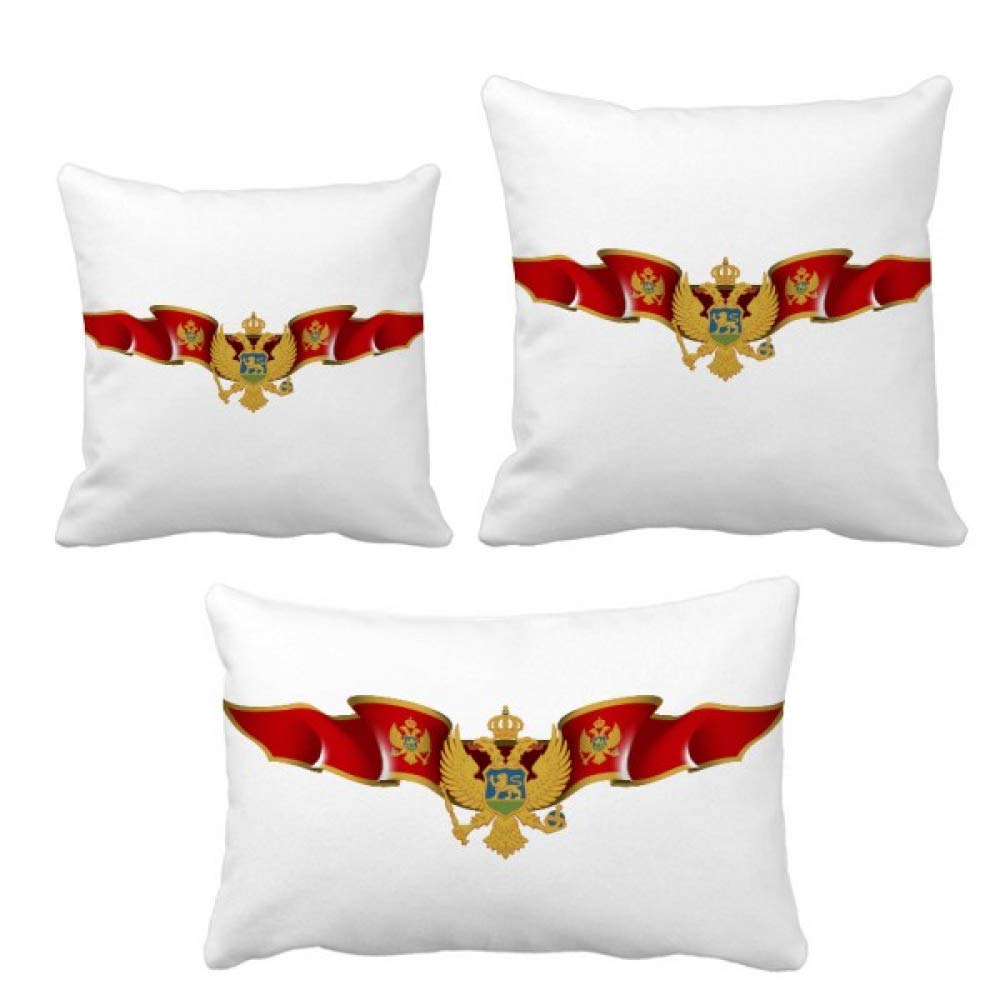 Coussin drapeau byzantin housse de oreiller carré décoration salon ethnique