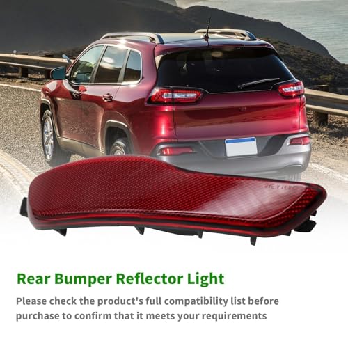 Image of Right Rear Bumper Reflector Compatible with Cherokee 2014-2018 | 68105144AC
