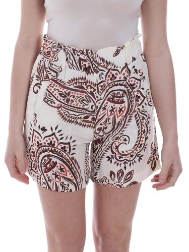 Short femme blanc vêtement d'été décontracté taille 40 modèle 111sd25063