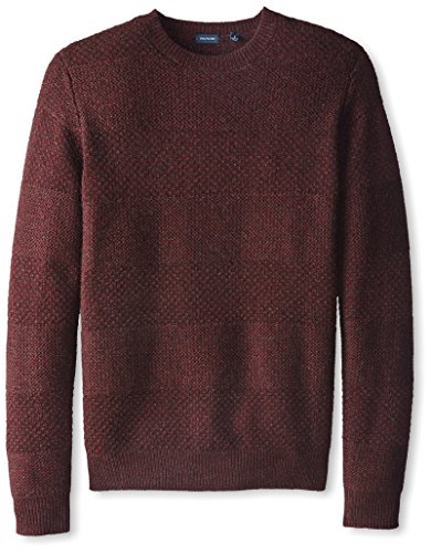 Thirty Five Kent Men's Cashmere Wide-Stripe Crew-Neck Sweater