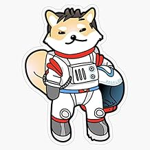 Y3S Dogelon Mars! Sticker Vinyl Bumper Sticker Decal Waterproof 5inch