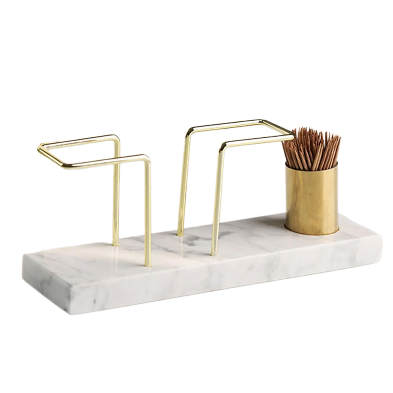 Modern Marble Holder Stone Bathroom Base for Contemporary Spaces Marble Tissue Dispenser