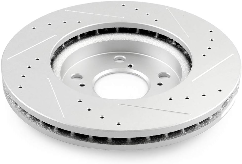 OCPTY Front Brake Kits, 2PCS Brakes and Rotors and 4pcs Brake Pads fit for 2005 2006 2007 2008 2009 2010 for Honda Odyssey Automotive Replacement Brake Kits