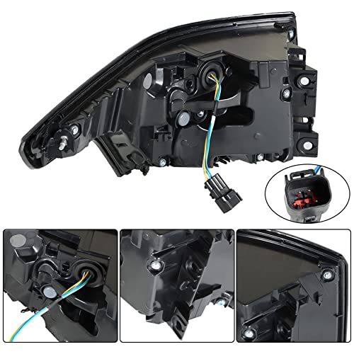 Wflnhb Driver And Passenger Side Tail Lights Assembly Replacement For Range Rover Sport 2014-2018 Rear Tail Light Lamp Lr043974 Lr043976 #TOP4