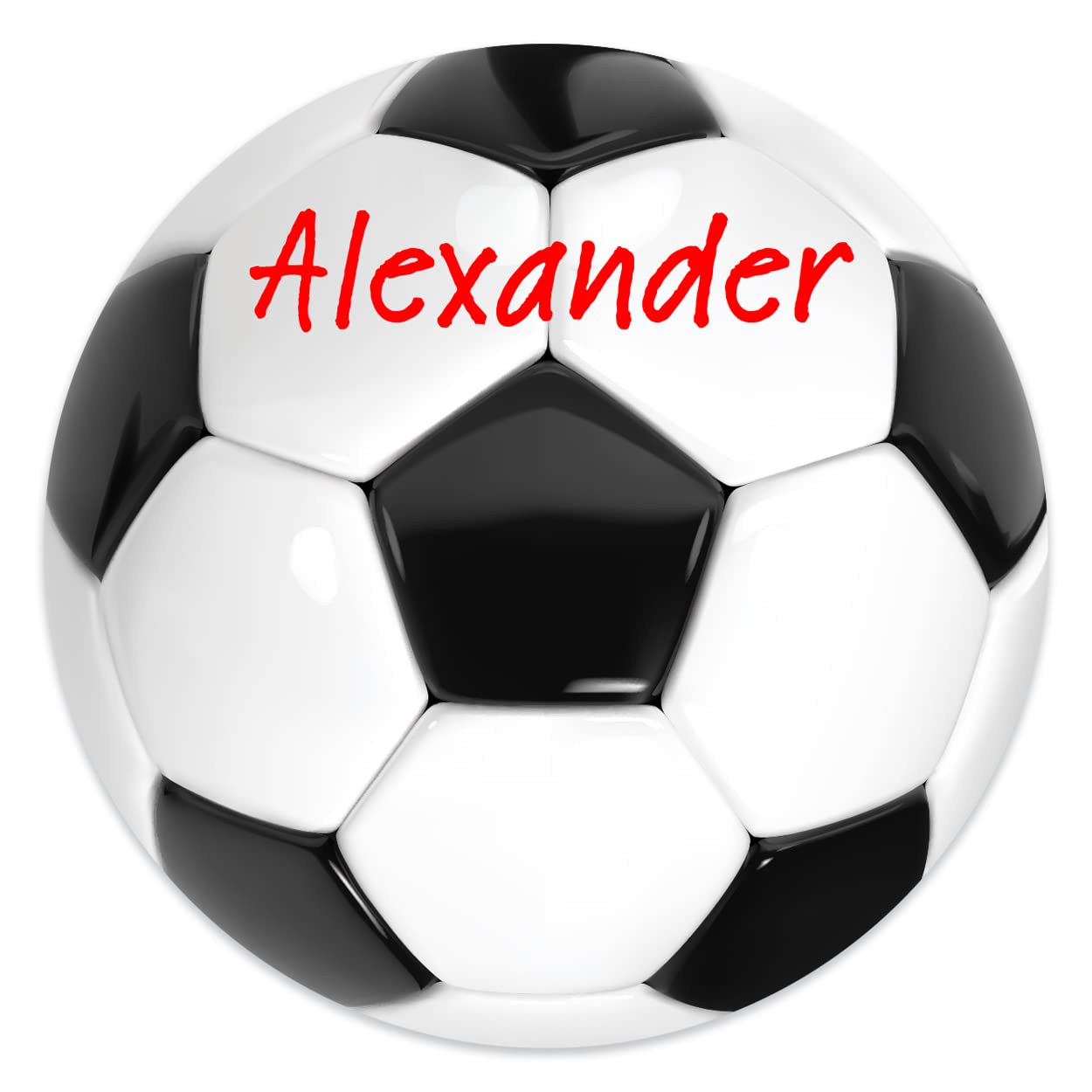 Paper Themes Football Personalised Shaped Placemats (Football)