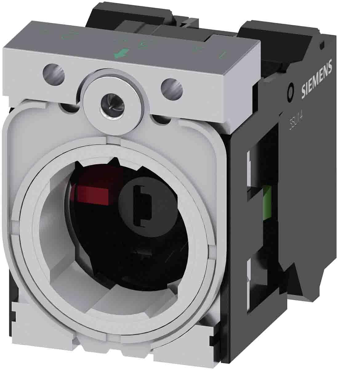 Bloque de contacto SIRIUS ACT, LED blanco, 24 V, terminal tipo bloque con soporte 2