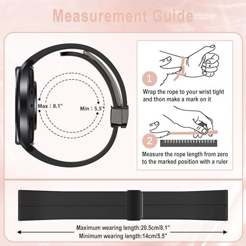 KeHowy 22mm Strap for Xiaomi Watch S4/Redmi Watch 5 Active/Watch 5 Lite/Watch 2/S3/2 Pro/S1 Pro/Mi Watch - Image 4