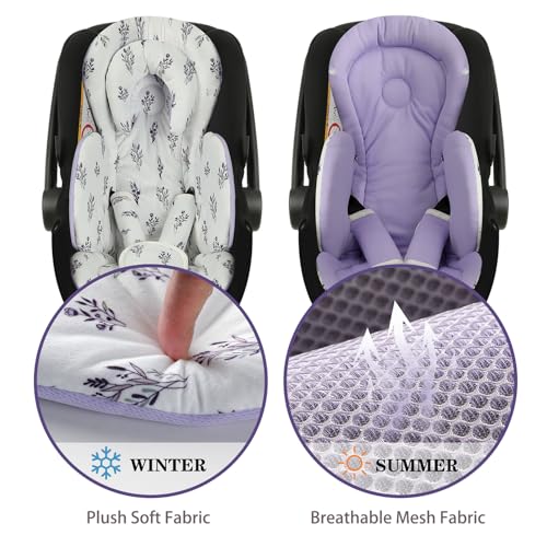 Inserto para Asiento de Auto Infantil con Soporte de Cabeza y Cuerpo miniatura 4
