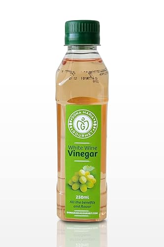 8.5 fl oz de vinagre de vino blanco portugués por Dona Maria Gourmet