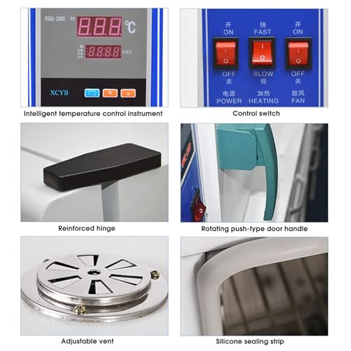 Horno eléctrico de secado a temperatura constante 43 L laboratorio industrial