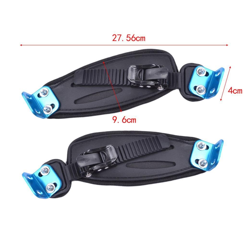Soporte para Pies de Monopatín, Banda de Fijación para Pies de Patinete Eléctrico para Pieza de Longboard