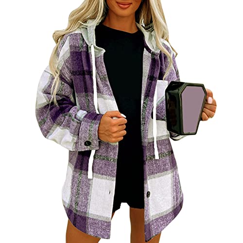 Manteau de mi-saison femme ample avec capuche pour ne plus avoir froid en automne