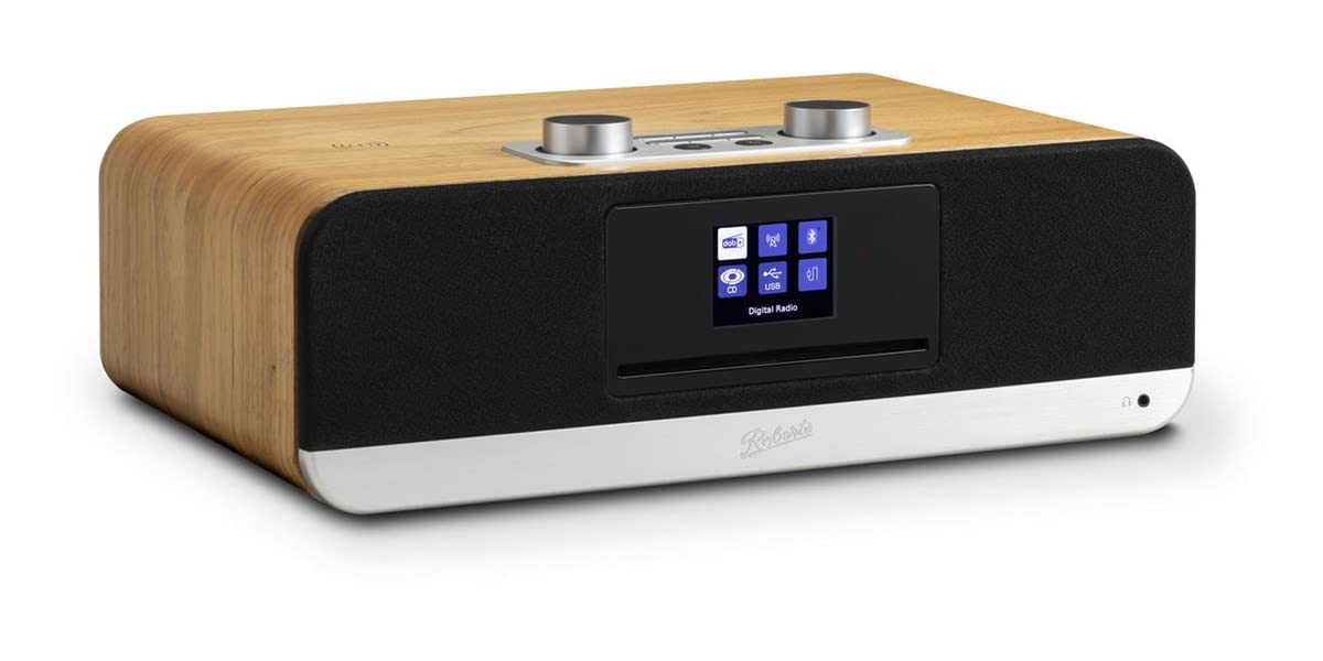 Roberts Blutune 300 CD Systeme Son Tout-en-Un avec Dab+ FM CD USB Bluetooth et Chargeur sans Fil integre - Les Beatles, Paul McCartney, John Lennon, RIngo Starr, George Harrison Roberts Blutune 300 CD Systeme Son Tout-en-Un avec Dab+ FM CD USB Bluetooth et Chargeur sans Fil integre
