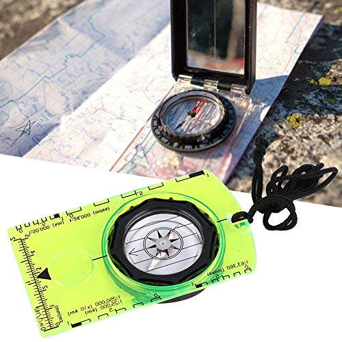 Brújula profesional multifuncional para exteriores, orientación para senderismo, camping y mochila miniatura 3