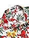 COOFANDY Mens Hawaiian Shirts Short Sleeve Casual Button Down Tropical Beach Shirt