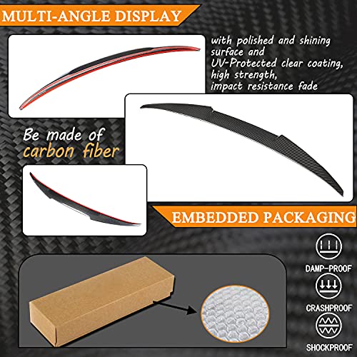 Mcarcar Kit Carbon Fiber Trunk Spoiler Fits For Bmw X4 G02 Xdrive 25I 28I 30I 35I M40I Suv 2019Up Factory Outlet Cf Rear Highkick Spoiler Wing #TOP6