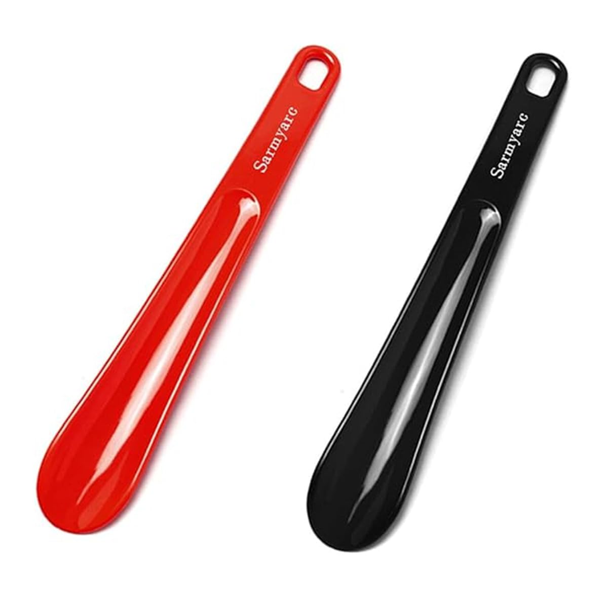 Shoe Horn,2 Pack Plastic Shoe Horns, 10.3 Inches - Shoe Horns for Men, Women,Seniors& Kids Portable for Travel Use