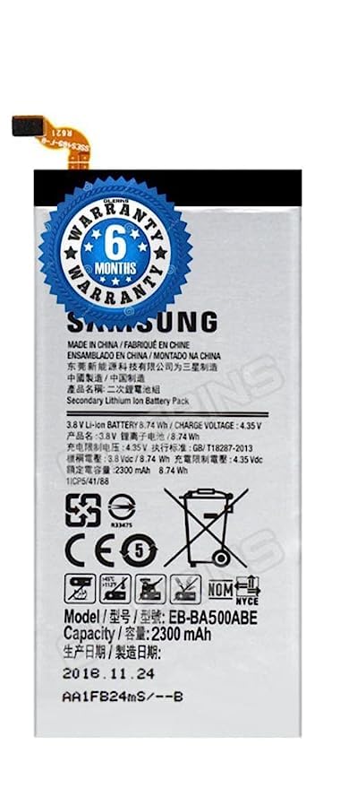 Image of Original (EB-BE500ABE) Battery for Samsung Galaxy E5, SM-E500H Battery with 6 Months Warranty **** (Original Battery 86)