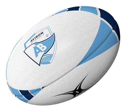Gilbert - Balón de rugby Bayona (colección oficial de avión Bayonesa)