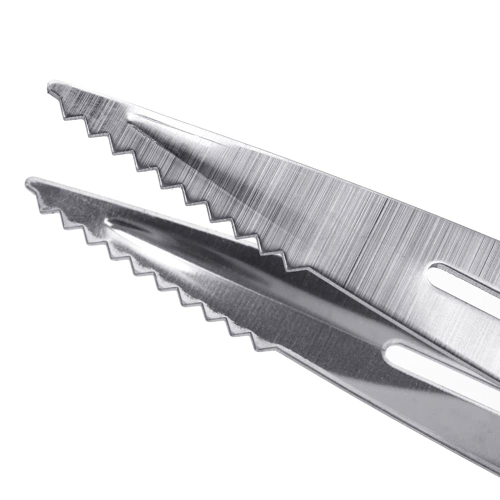 Pinzas de Cocina, 1 Unidad, Pinzas para carbón, Pinzas ergonómicas de Acero Inoxidable para Parrilla, Pinzas para Barbacoa, Pinzas para Pipa de Agua, Accesorios, Herramientas para Barbacoa