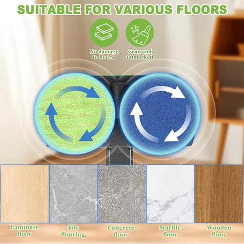 Kiraque Rechargeable Cordless Electric Mop thumb #3