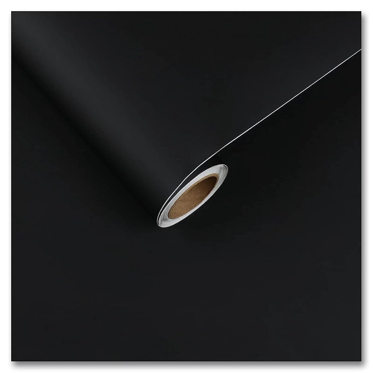 WISDOM Black Matt Self Adhesive Wood Grain Wallpaper Waterproof Old Furniture Vinyl Stickers Wooden Door Wardrobe Desktop PVC Wall Papers Size : 24 x 48 inches (Black matt, 12 x 48) (B099PWS4VR) Amazon Price History, Amazon Price Tracker