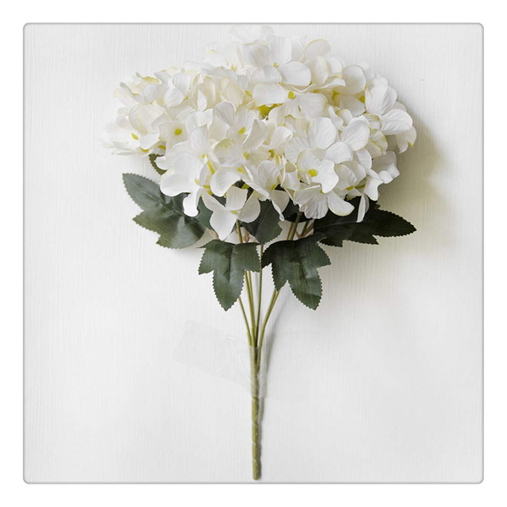 Bouquet di Fiori Artificiali Europeo Ortensia Scozzese Matrimonio Natale Decorazioni per La Casa Decorazioni Murali Fiori di Seta Finti 31cm