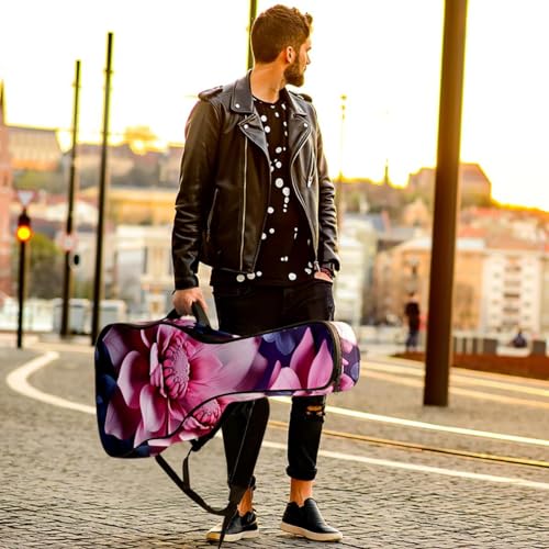 JRHEJTFZ Housse pour guitare acoustique de 1,9 cm d’épaisseur – Imperméable – Durable et élégant – Motif floral pétale, Multicolore., 42.9×16.9×4.7 in, Motif imprimé tendance - Les Beatles, Paul McCartney, John Lennon, RIngo Starr, George Harrison JRHEJTFZ Housse pour guitare acoustique de 1,9 cm d'épaisseur - Imperméable - Durable et élégant - Motif floral pétale, Multicolore., 42.9x16.9x4.7 in, Motif imprimé tendance – Image 7