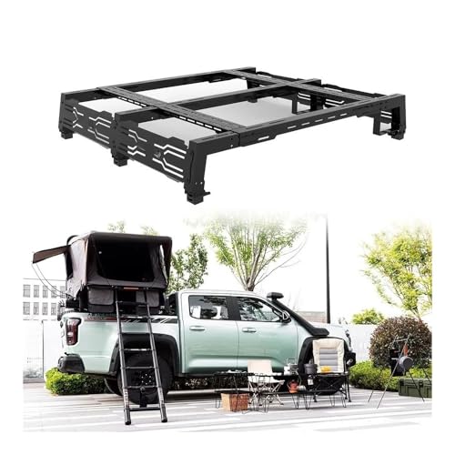 Universal Aftermarket 4x4 Overland Truck Pickup Trunk Rack Universal Steel Cargo Rack UTE Tub Rackcustom