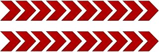 20PCS Arrow Reflective Stickers, Waterproof Safety Warning Decals