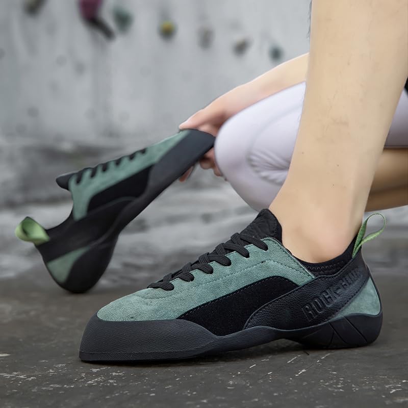 Rock Climbing Shoes for Men Women Bouldering Sneakers Indoor Outdoor Anti-Slip Lightweight Breathable