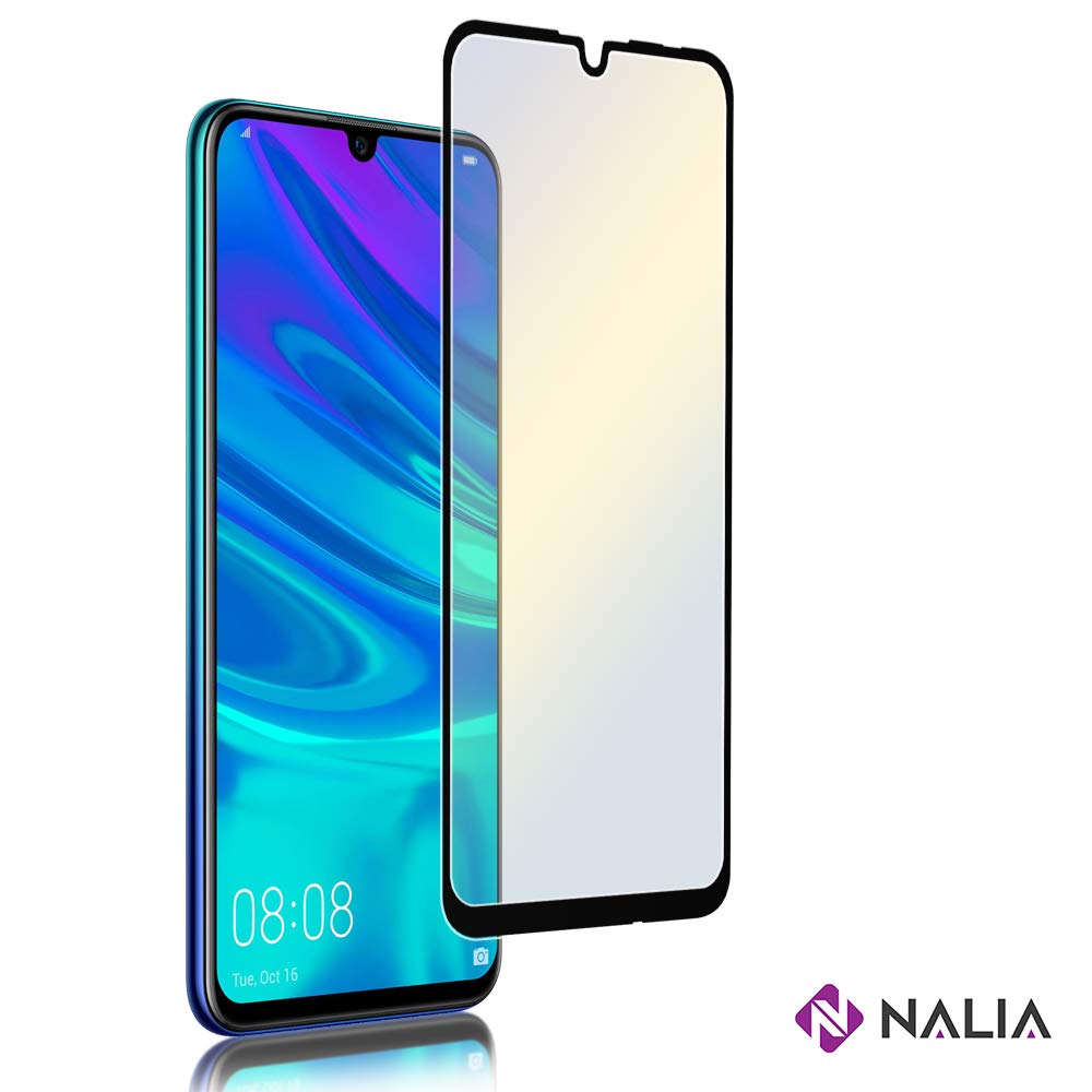 NALIA Vetro Temperato compatibile con Huawei P20 Pro, Pellicola Protettiva Schermo Display Copertura, 9H Tempered-Glass Telefono Phone Protezione Thin Screen-Protector - Trasparente (nero