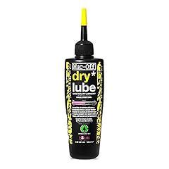 Muc-Off Bio Dry Bike Chain Lube with Microfiber Cloth | Wax-Based Formula for Smooth Gear Shifts | Creates Protective Layer and Reduces Friction
