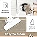 BEQHAUSE Stair Treads for Wooden Steps Non Slip Washable Carpet Stair Treads with Reusable Residue Free Backing Soft Polyester Stair Rugs Indoor for Kids Elders and Dogs, 15pcs,Taupe