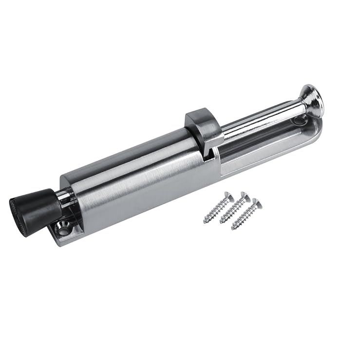 Buy SOONHUA Kick Down Door Stop, Heavy Duty Zinc Alloy Soft Rubber Foot