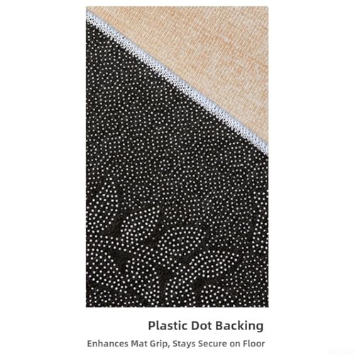 Tapis fausse fourrure tigre lavable antidérapant pour salon modèle E - 7