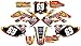 Neuf ÉDITION 2020 -Compatible avec Le Honda CRF 250R Years 2007-08. Nom et numéro personnalisé Gratuit. Kit d'autocollants Graphiques MX personnalisés en Vinyle.