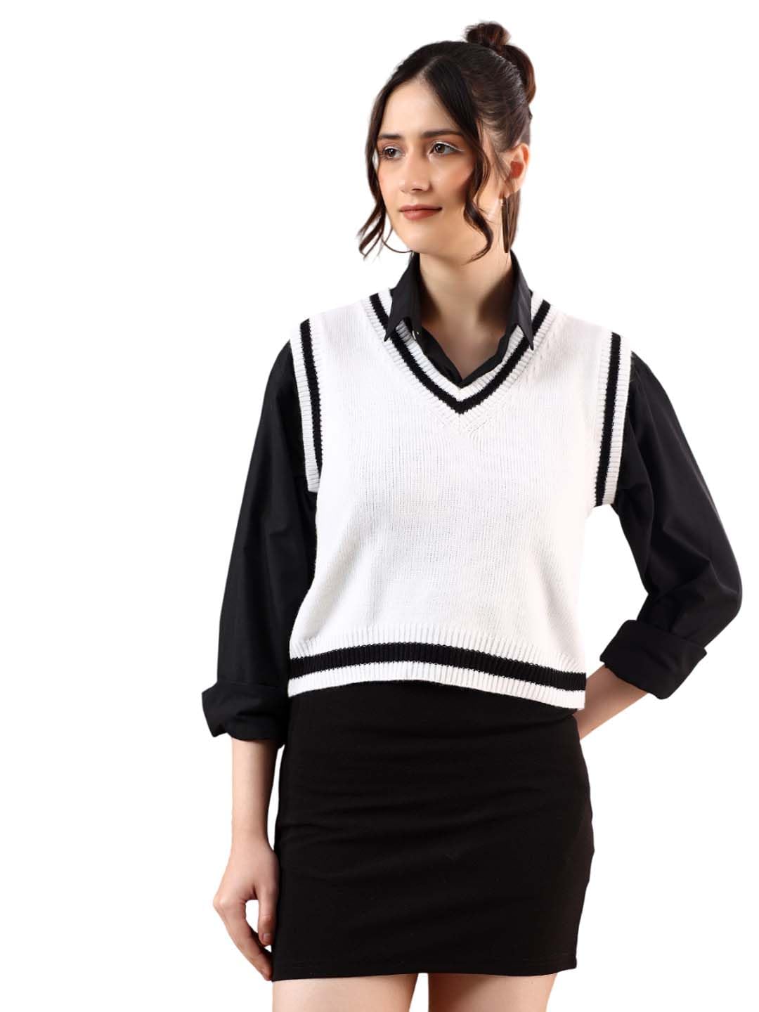 Women's Cotton Blend Modern Pullover Sweater