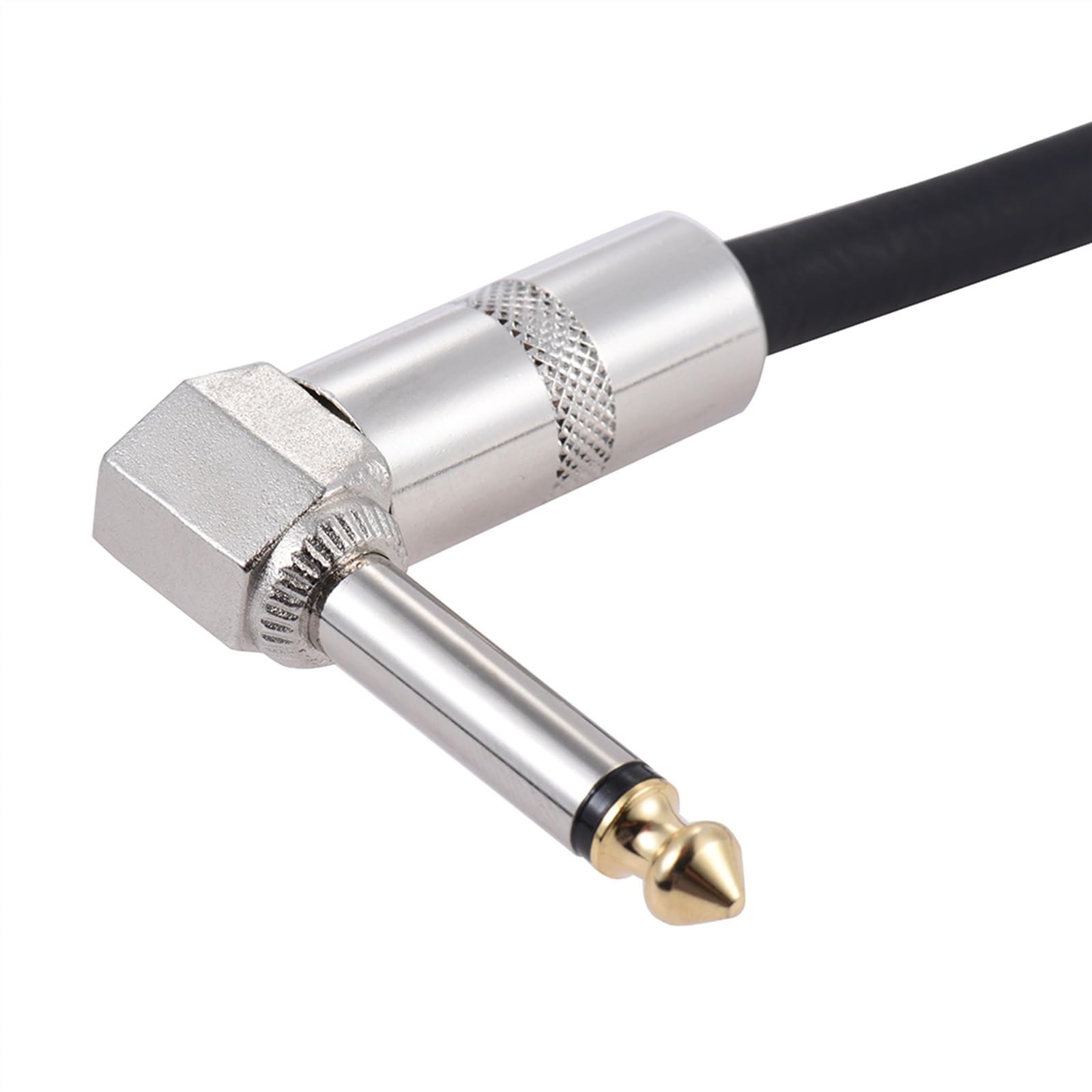 kabel audio do gitary 3 Metry/10 Stóp Kabel Do Gitary Elektrycznej Instrument Muzyczny Basowy Kabel 1/4 Cal Prosto Do Wtyczki Kątowej