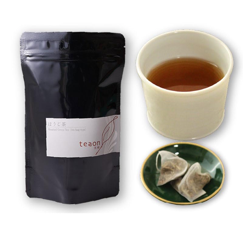 KOBATAEN Kyoto Uji Hojicha Premium Green Tea bags (1.5g×22bags) 3-pack