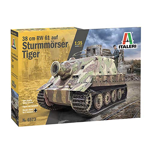 Italeri 56573 6573S 1:35 38cm RW 61 auf Sturmmöser Tiger, originalgetreue Nachbildung, Modellbau, Basteln, Hobby, Kleben… – Bild 3