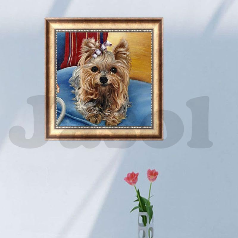 Image of Jasol Diamond Painting Kit, 40x30 Cms, Full Drill, 5D Crystals, Home Wall Decor Gift Set (Cog Cute J40019)