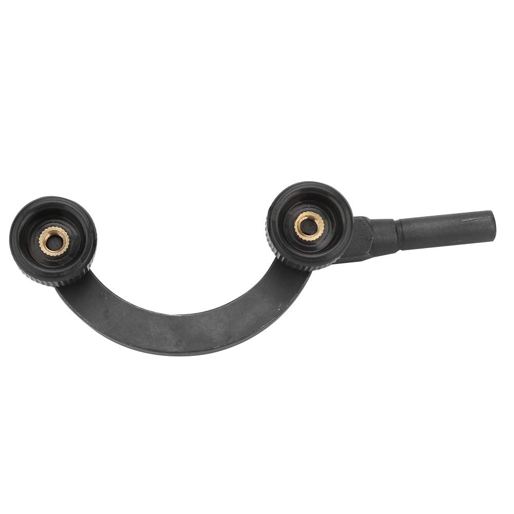 Supporto per comparatore, Supporto indicatore quadrante curvo in acciaio Indicatore quadrante 8mm Indicatore quadrante biella Supporto per indicatore quadrante di collegamento