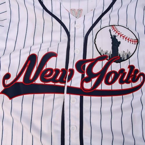 Stitched Youth New York 99 Baseball Jerseys Kids Shirts Hip Hop Boys' Clothing for Party Xmas Gifts
