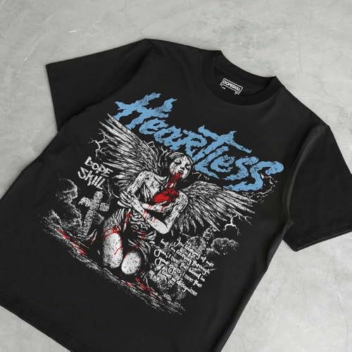 Image of DopeSkill Halloween Graphic Tee Streetwear Hip Hop Hypebeast Unisex T-Shirt Sneaker Colour Matching Shirts Spooky Graphic