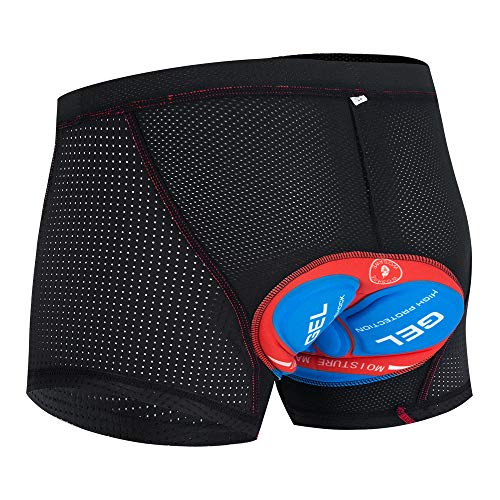 WOSAWE Boxer rembourré pour homme - noir - M (taille 32/34″) Cover